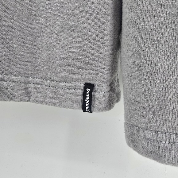 Patagonia Wideline Crewneck Sweatshirt Womens M Gray Save Our Home Planet! - Picture 3 of 8